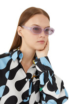 x Attico Irene Sunglasses